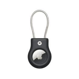 Belkin Soporte seguro con cable de alambre para AirTag Negro