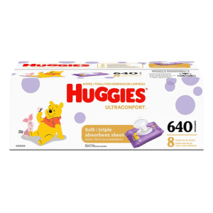 Huggies Toallitas Húmedas Ultraconfort para Bebé 640 unidades