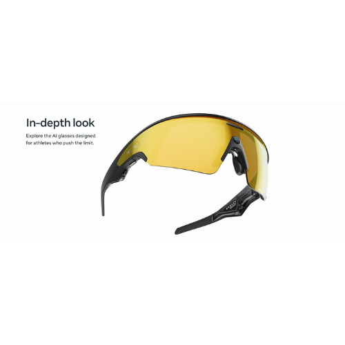 Gafas Oakley Meta Vanguard con IA Meta, compatibilidad con audio, foto y vídeo Lentes Prizm Negras - Imagen 6