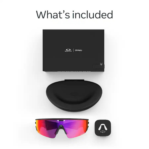 Oakley Meta - Vanguard con Meta AI, compatibilidad con audio, foto y vídeo Lentes Prizm Road Negro - Imagen 4