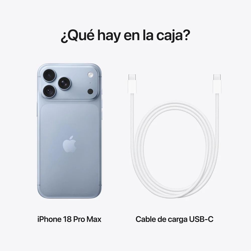 iPhone 18 Pro Max 256Gb Color Glaciar - Imagen 2